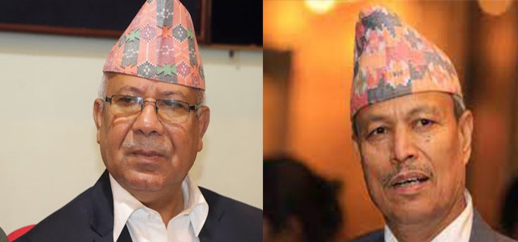 माधव नेपाल र भीम रावल एमाले पार्टी सदस्यबाट निलम्बित