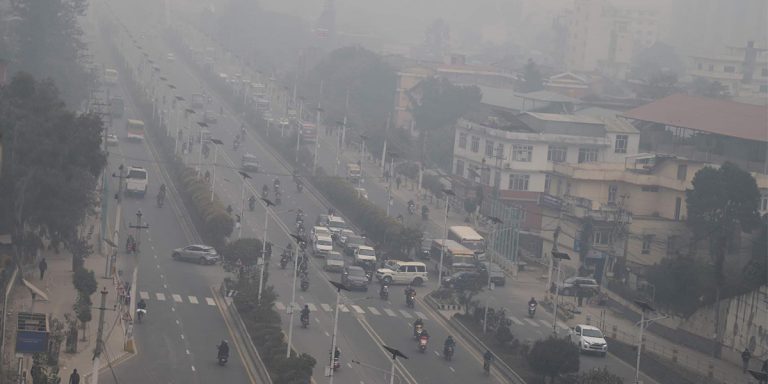 काठमाडौँ विश्वको वायु प्रदूषित शहरहरूको एक नम्बर सूचीमा !
