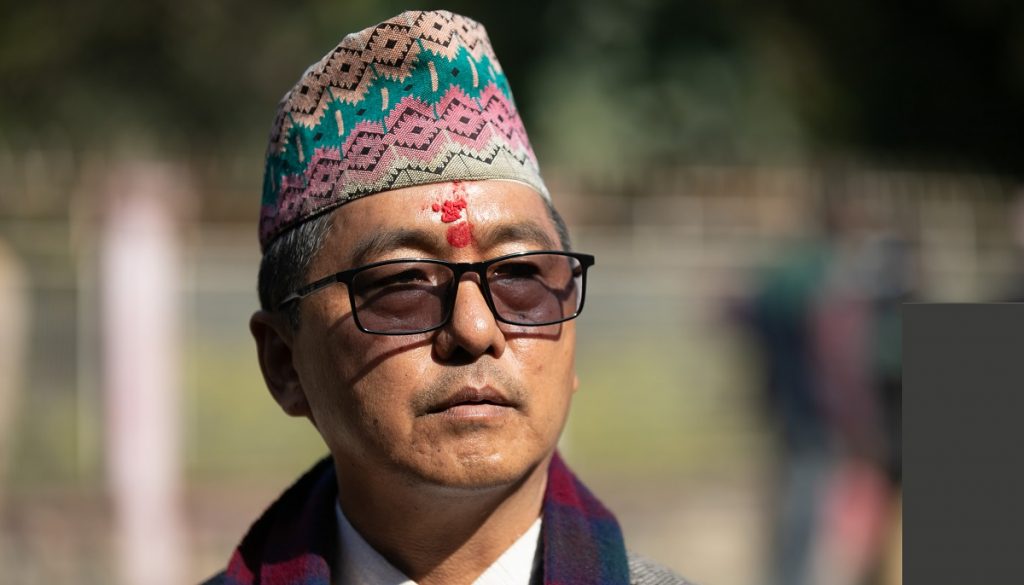 राजेन्द्र लिङ्देनमाथि कार्यकर्ता धम्क्याएको आरोप