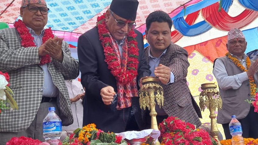 रोल्पा फेरि प्रतिगमनविरुद्धको लालकिल्ला बन्नेछ : प्रचण्ड