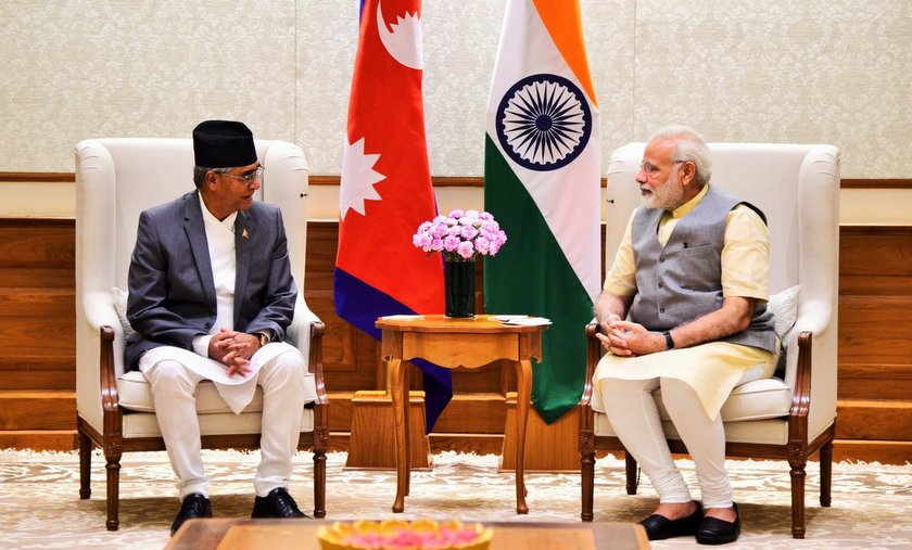 प्रधानमन्त्री देउवा र मोदीबीच आज भेटवार्ता हुँदै