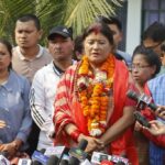 बधाई दिदै सिर्जनाले भनिन् ‘परिणामलाई हार्दिकतापुर्वक स्वीकार र आत्मसात गर्दछु’