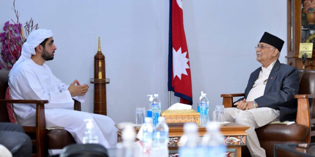 एमाले अध्यक्ष ओली र ‘नक्कली राजकुमार’बीच भेटवार्ता