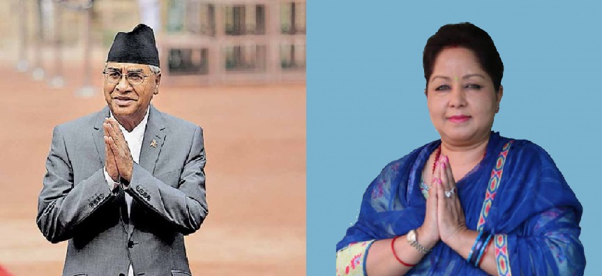 प्रचण्डलाई प्रश्न: आरजूलाई प्रधानमन्त्री र शेरबहादुरलाई राष्ट्रपति ?