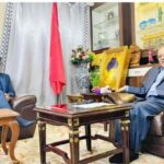 चुनाव लड्ने चर्चामा रहेका राजेश हमालले प्रचण्डलाई भेटे !