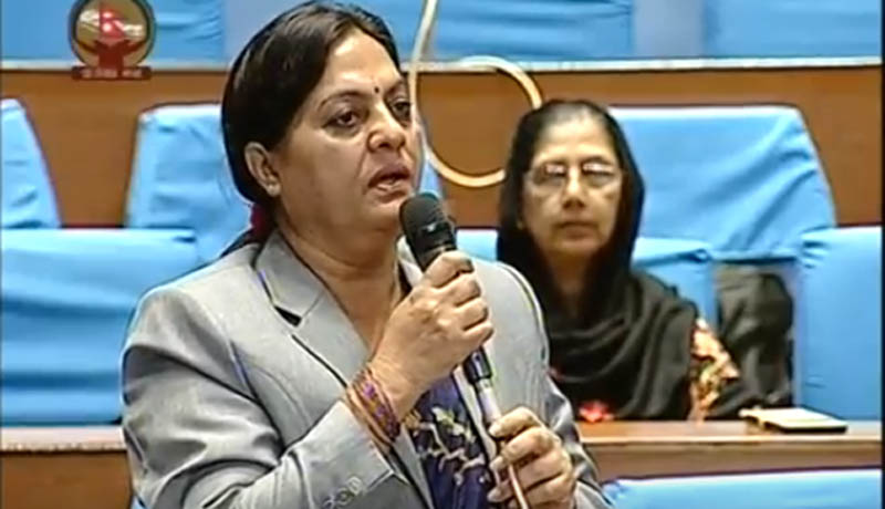 उपसभामुखमा कांग्रेसकी पुष्पा भुसाल निर्वाचित