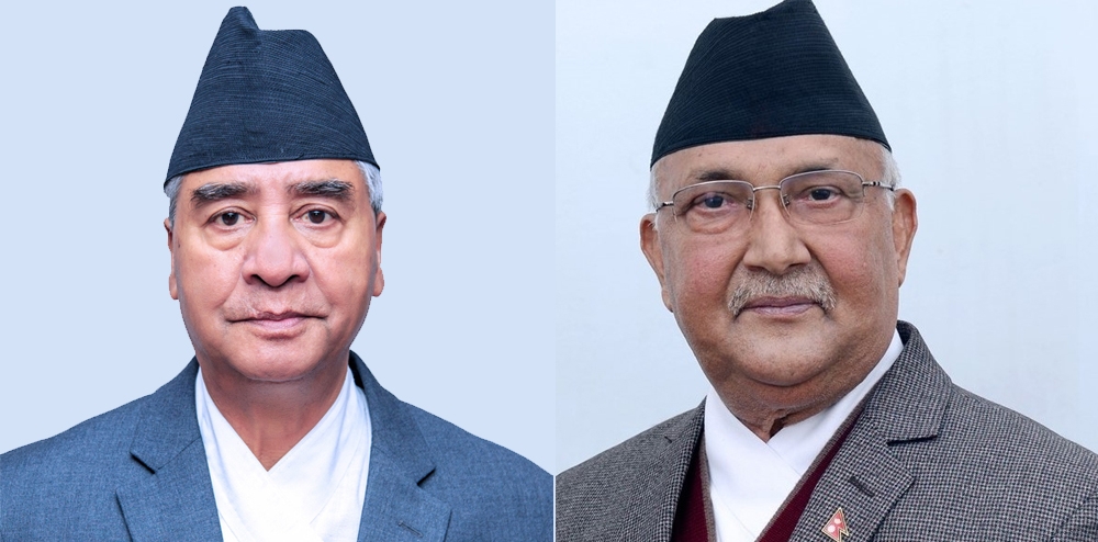 ‘लाइभ डिबेड’मा आउन देउवालाई ओलीको चुनौती