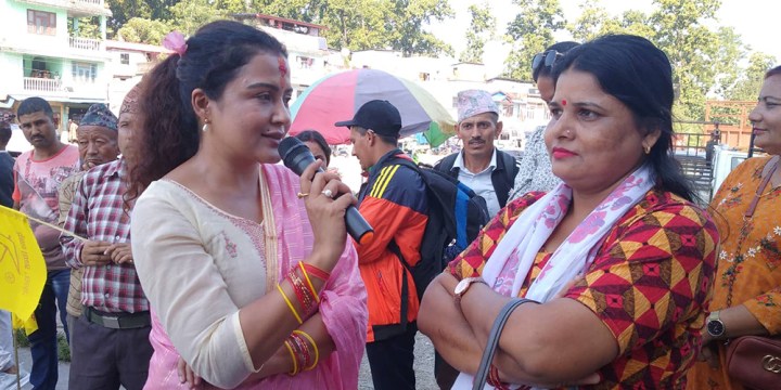 एक पटक मौका दिए जनताले गौरव गर्ने जनप्रतिनिधि बन्छु : रेखा थापा