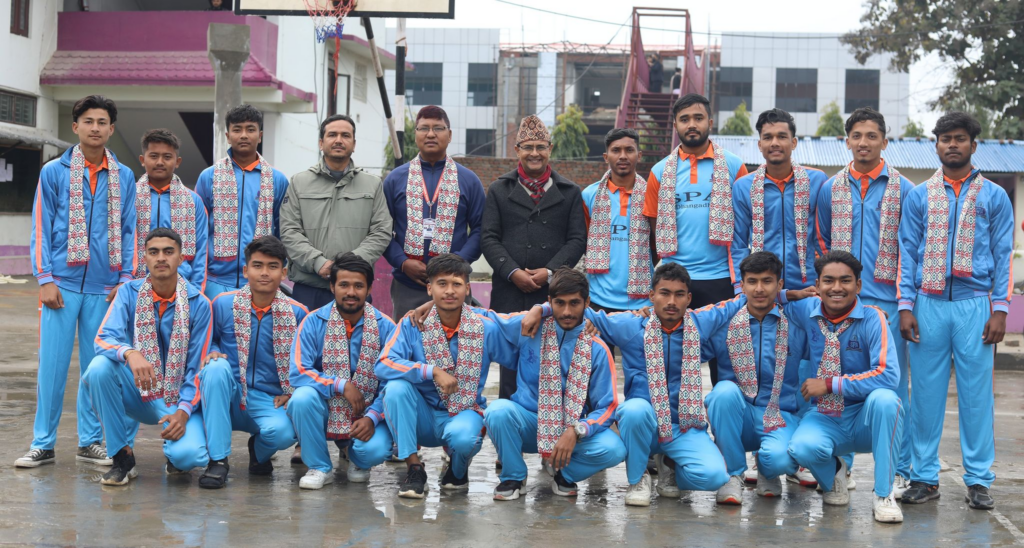 धनगढीको एसपीए क्रिकेट टोली इन्टरनेशनल स्कुल क्रिकेट लिग खेल्न भारत प्रस्थान