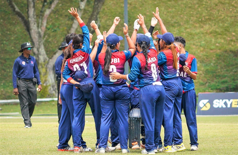 नेपालले भुटानलाई ३ विकेटले हरायो