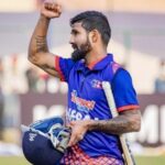 क्रिकेटर दीपेन्द्रसिंह ऐरी सहायक हवल्दारमा बढुवा