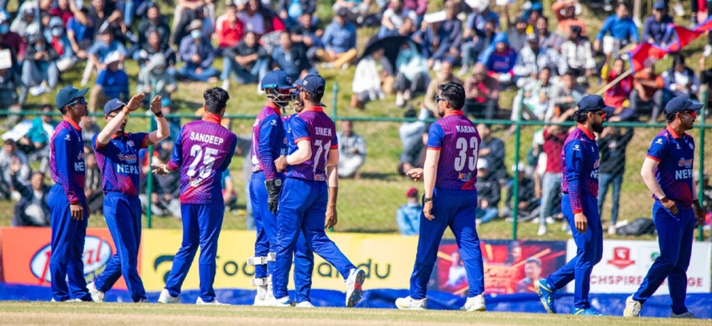 यूएईलाई हराउँदै नेपाल टी-२० विश्वकपमा