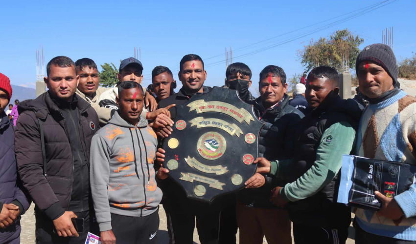 डडेल्धुरा राष्ट्रपति रनिङ शिल्डको उपाधि परशुरामलाई