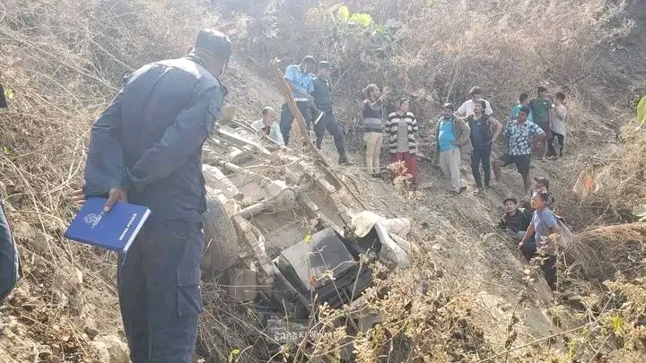 उदयपुरमा बोलेरो जिप दुर्घटनामा ७ जनाको मृत्यु